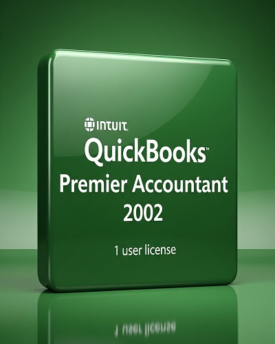 Quickbooks Premier 2002 • Quickbooks Pro 2002 • Quickbooks Desktop Premier Accountant 2002 • Quickbooks Desktop Pro 2002 • Quickbooks 2002